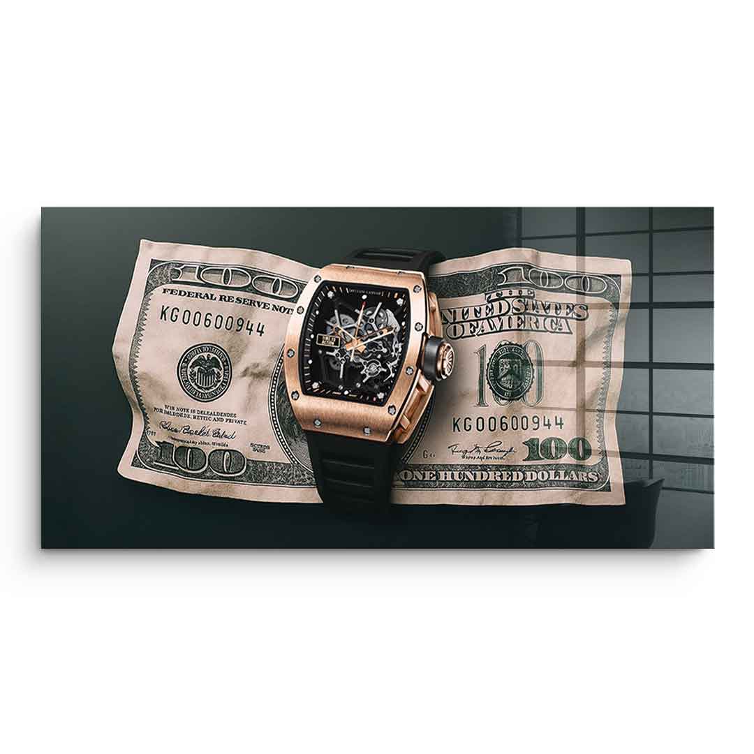 Time to Action - Acrylglas