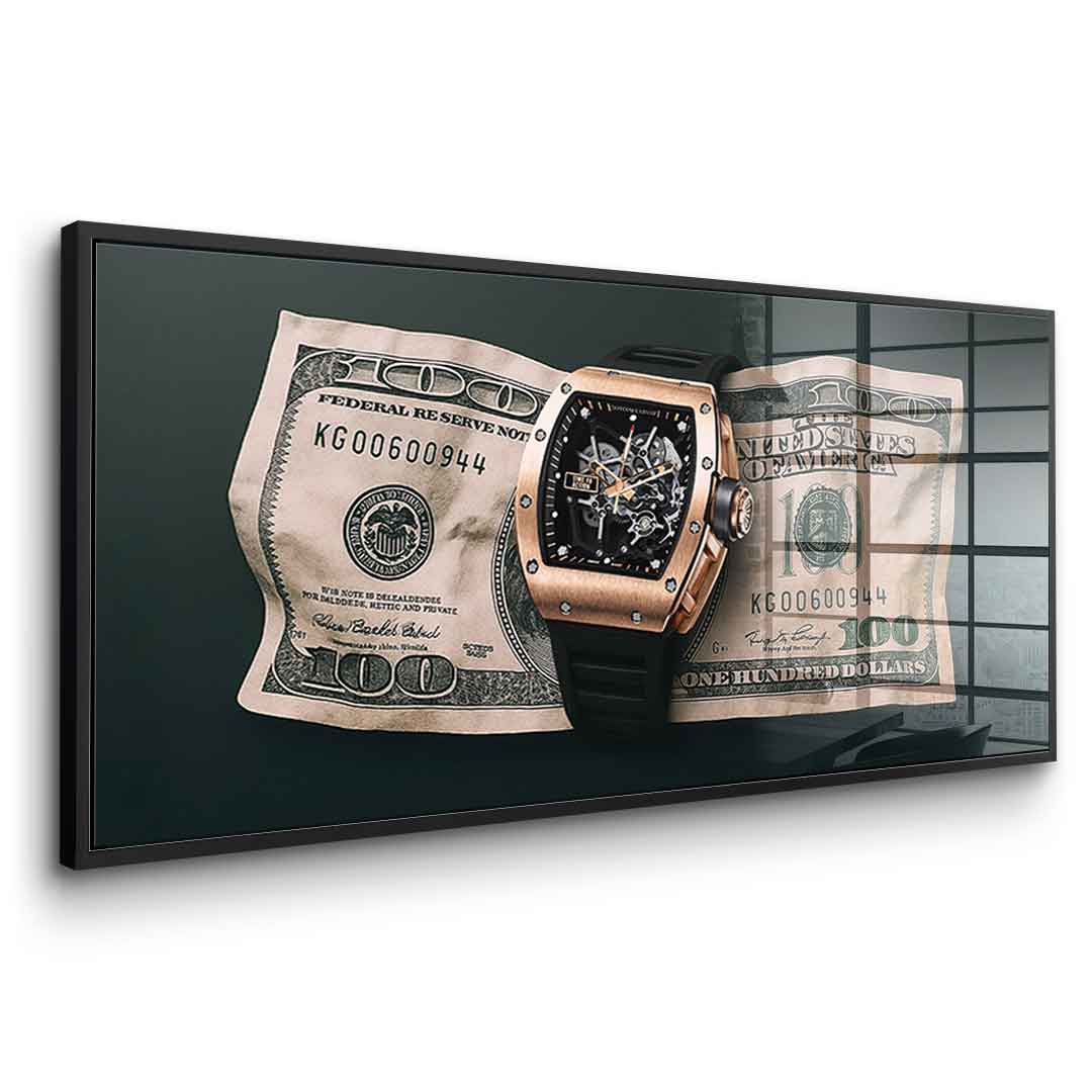 Time to Action - Acrylglas