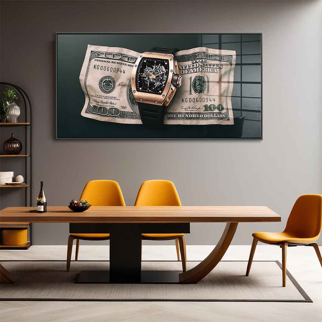 Time to Action - Acrylglas