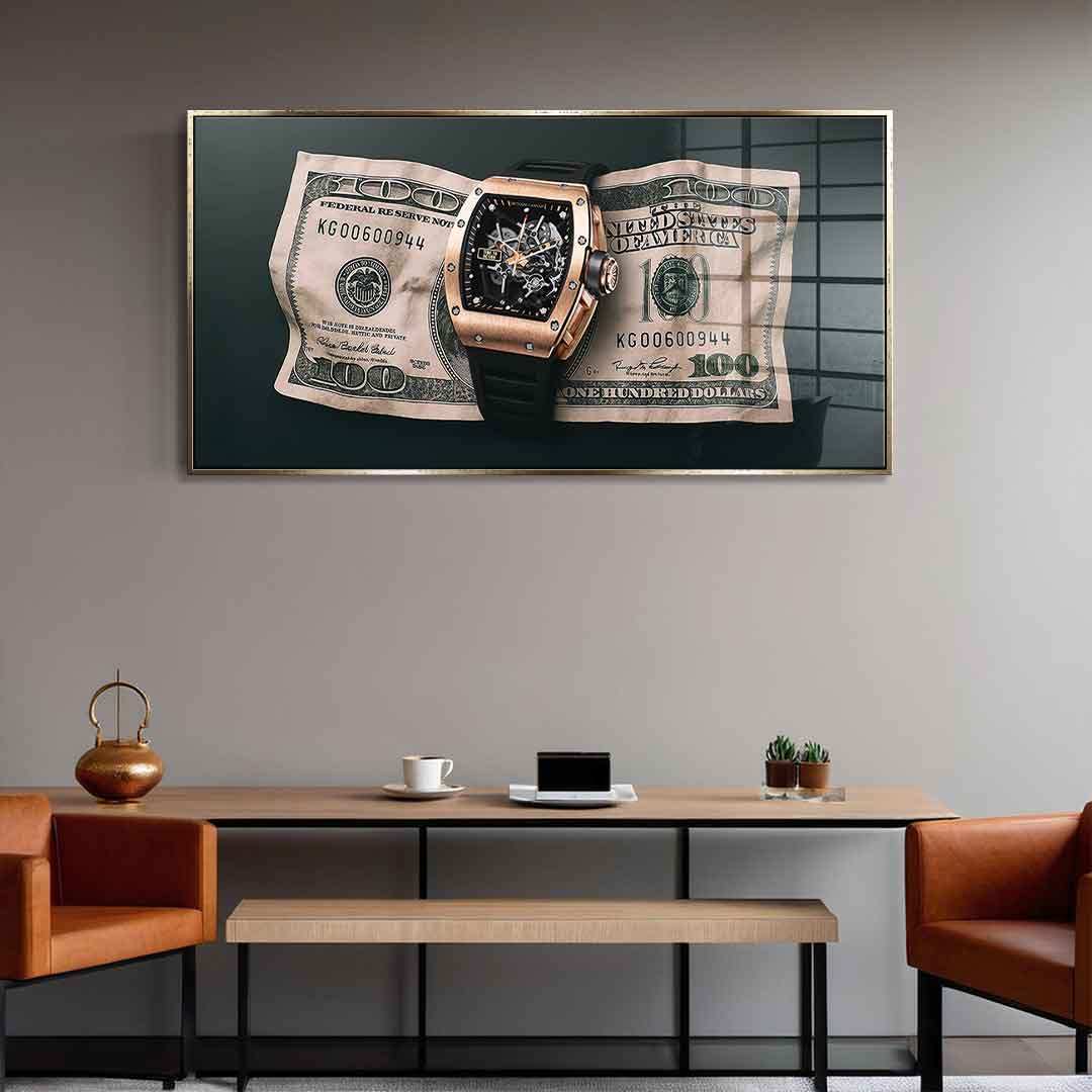 Time to Action - Acrylglas