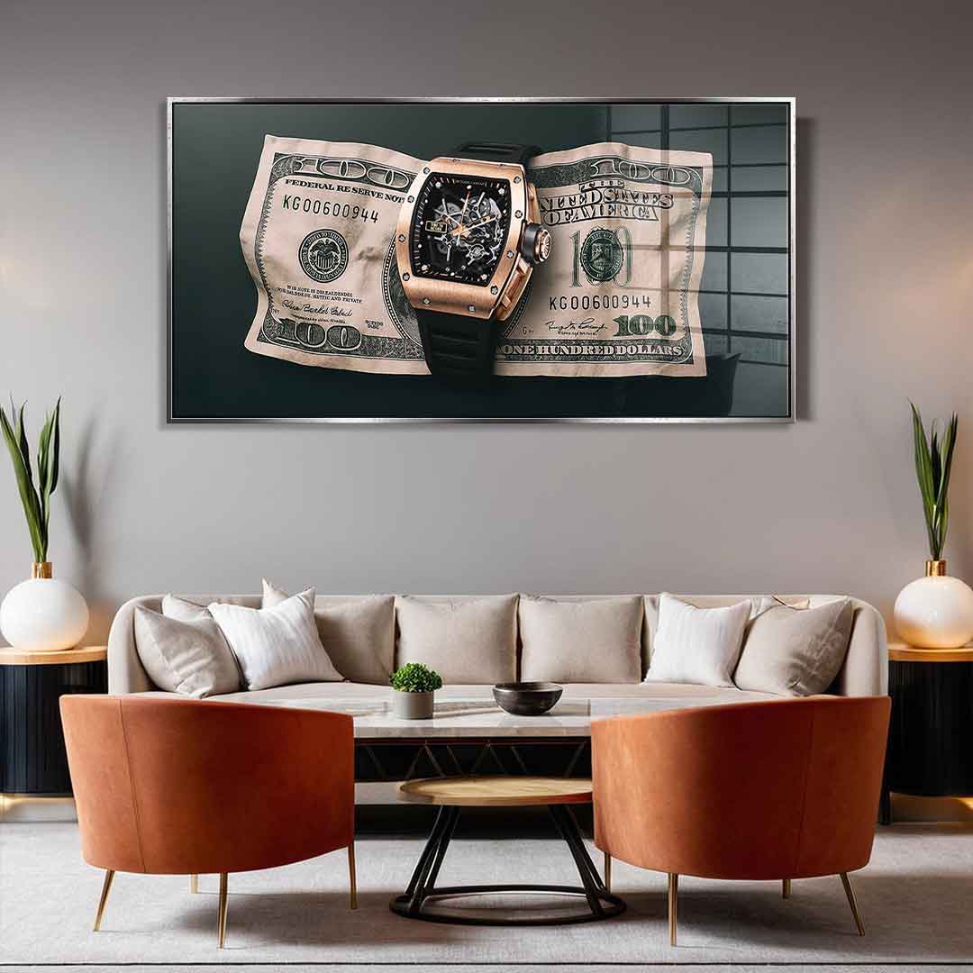 Time to Action - Acrylglas