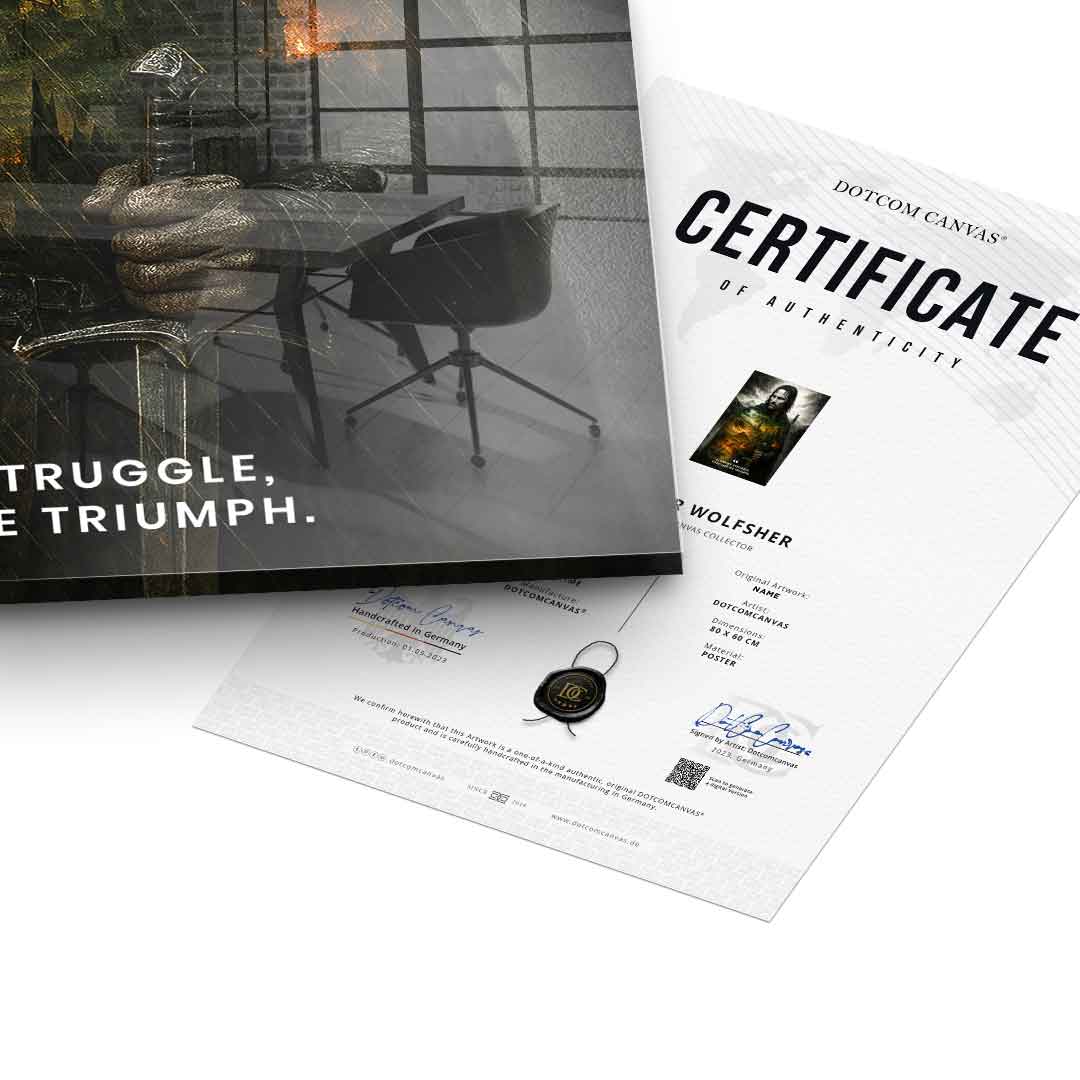 Together We Triumph - Acrylglas