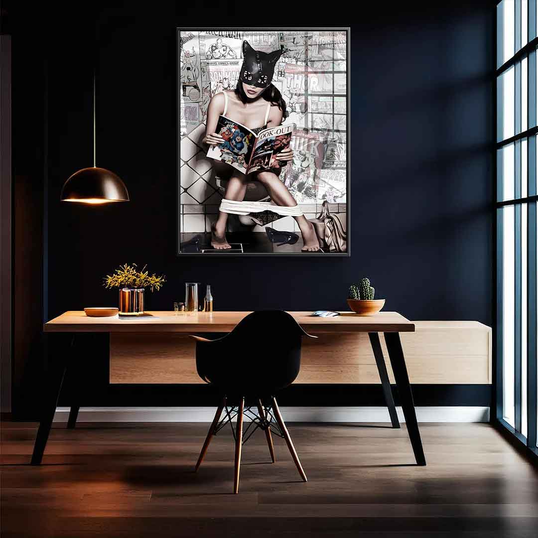 Toilet Break - Acrylglas