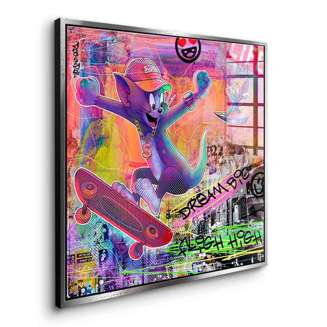 Tom & Jerry Gangster - Acrylglas