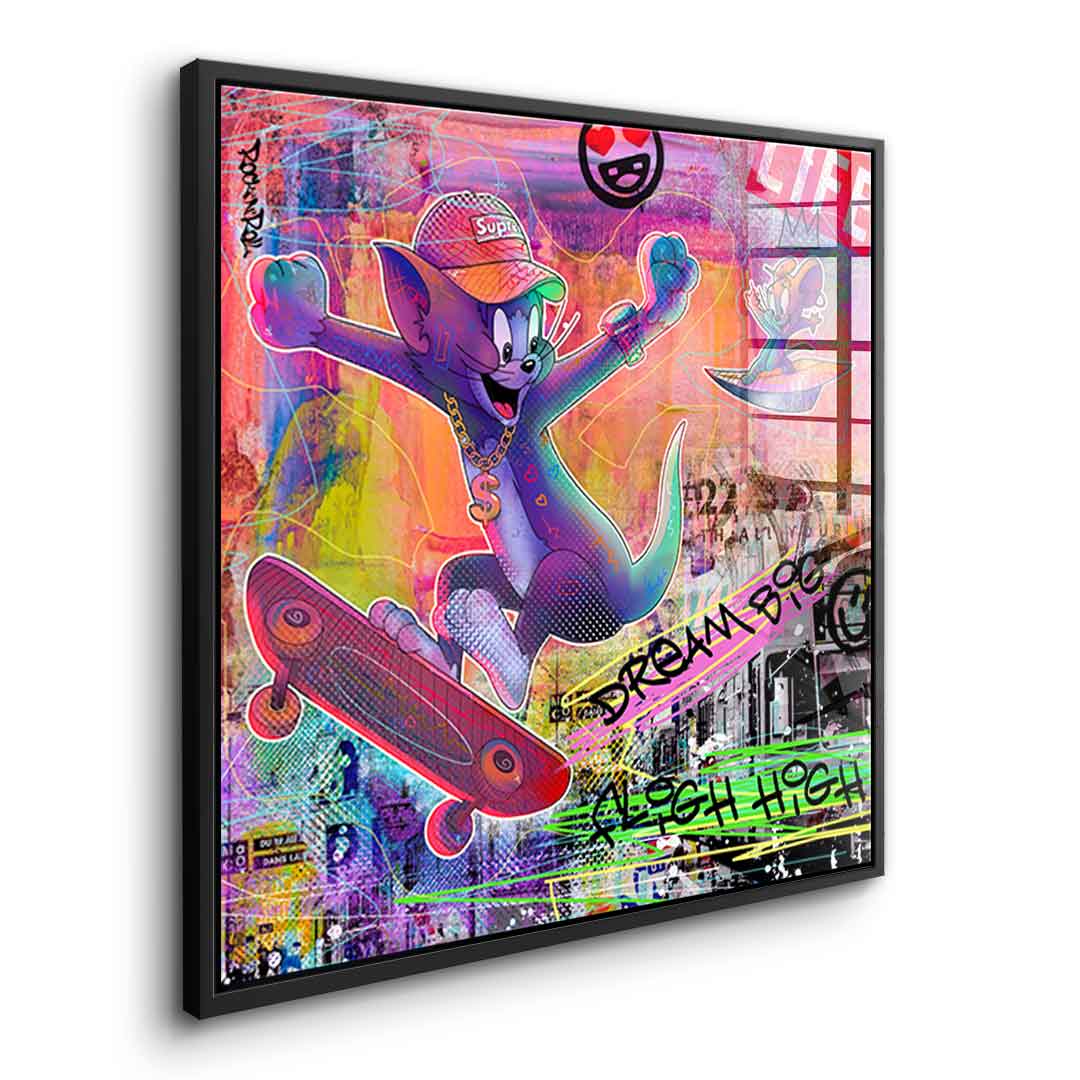 Tom & Jerry Gangster - Acrylglas