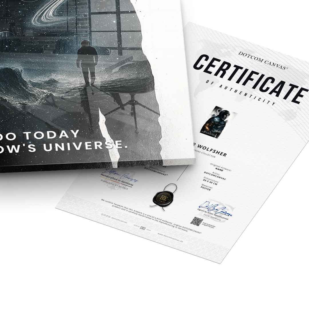 Tomorrow's Universe - acrylic glass