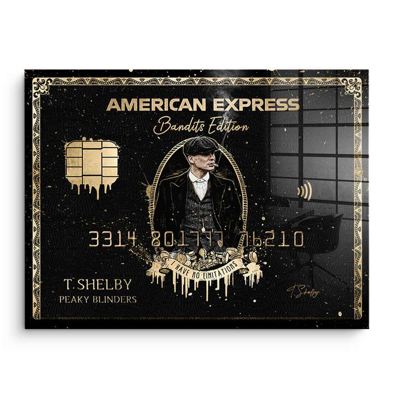 Royal American Express - Tommy Shelby - Acrylglas