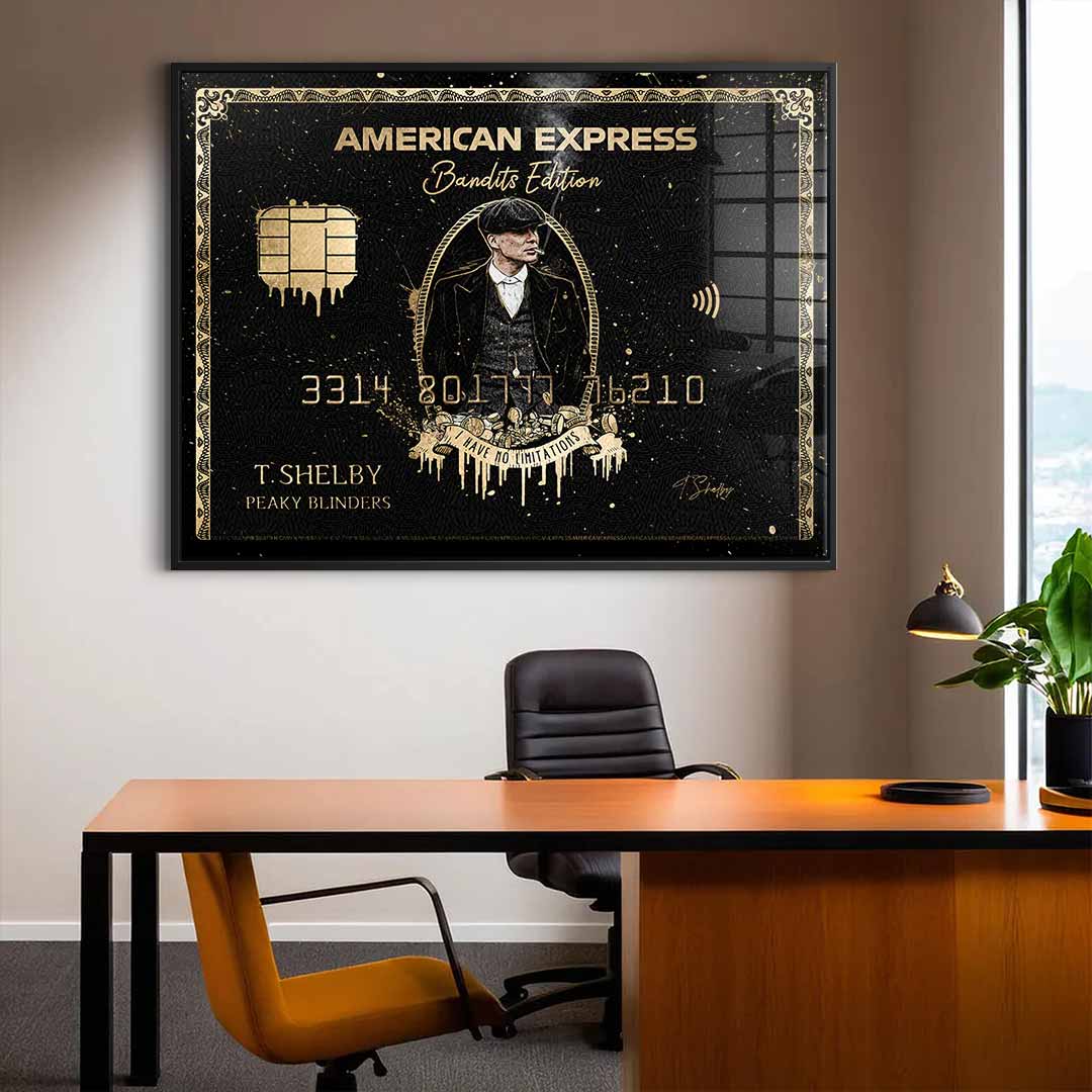 Royal American Express - Tommy Shelby - Acrylglas