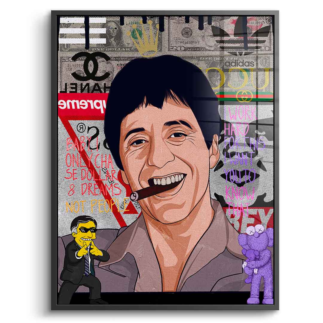 Tony Montana - Acrylic glass