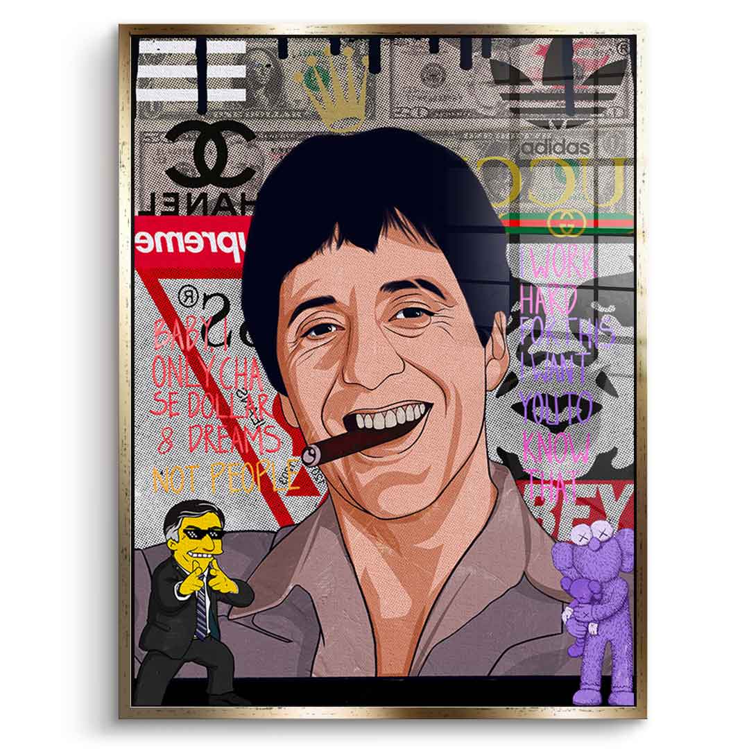 Tony Montana - Acrylic glass