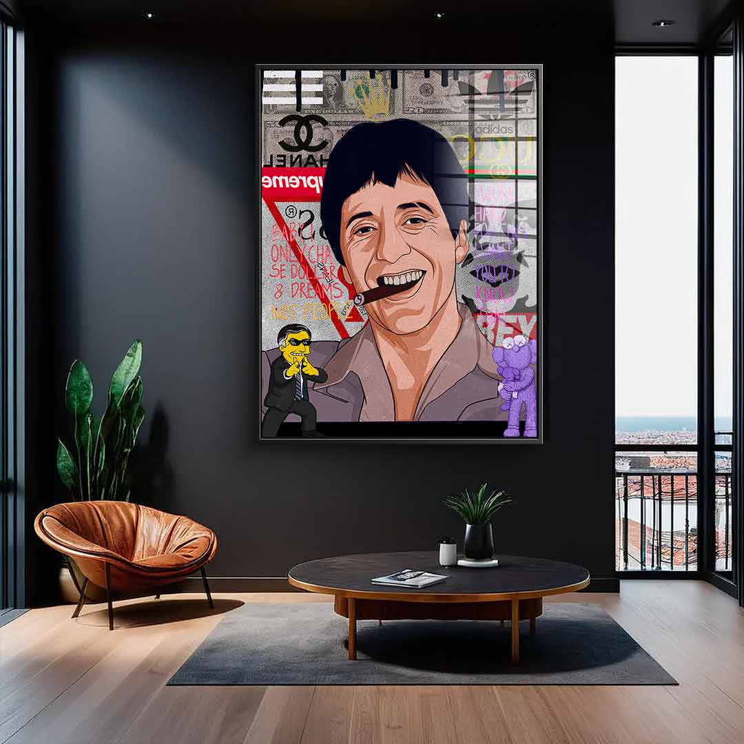 Tony Montana - Acrylglas