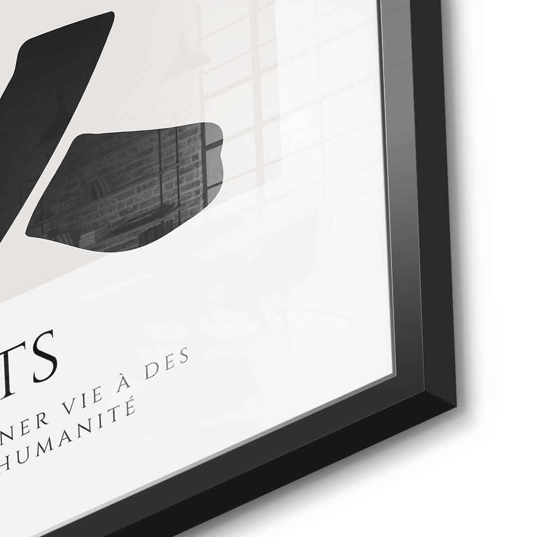 Traits Pour Traits - Acrylic glass