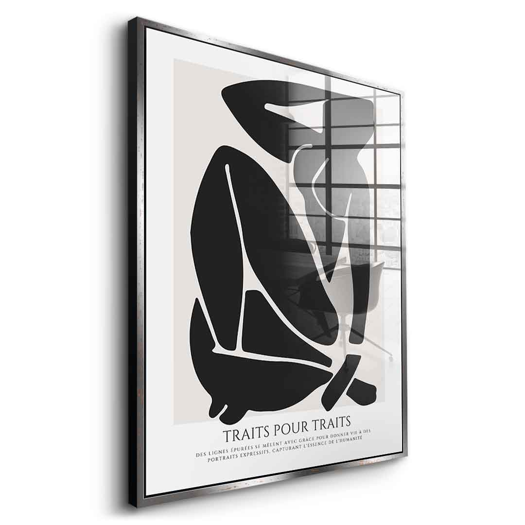 Traits Pour Traits - Acrylic glass