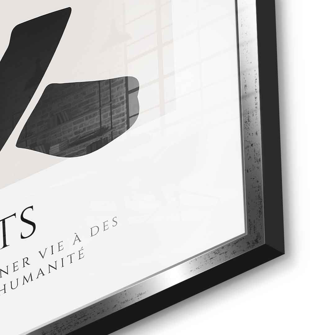 Traits Pour Traits - Acrylic glass