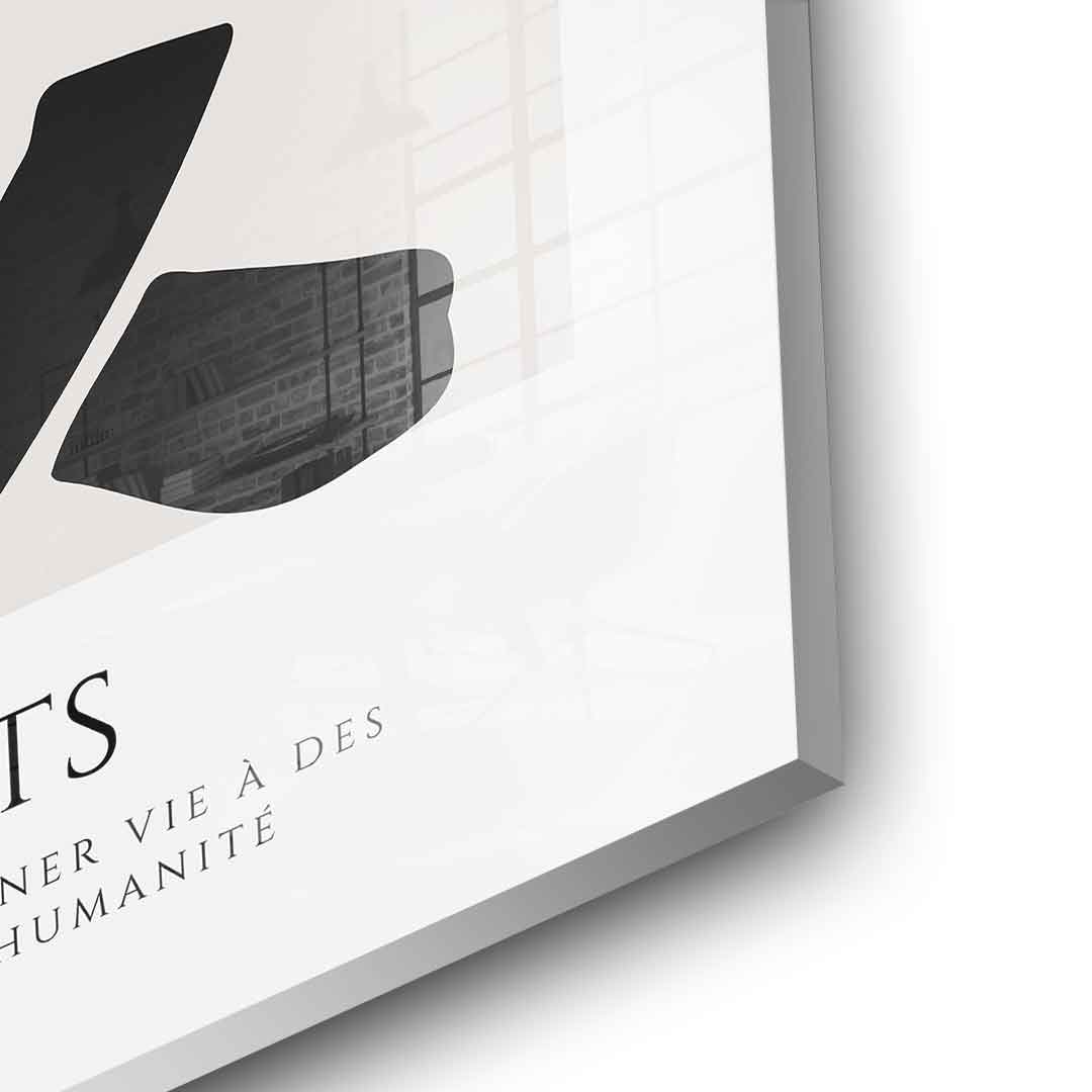 Traits Pour Traits - Acrylic glass