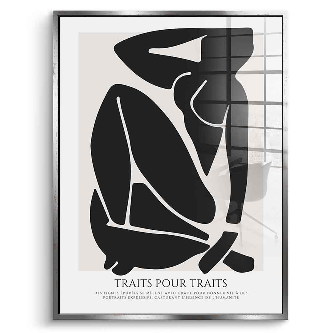 Traits Pour Traits - Acrylic glass