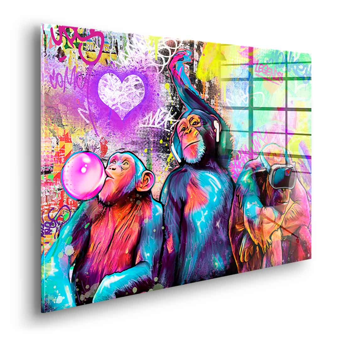 Tree Monkey - Acrylglas