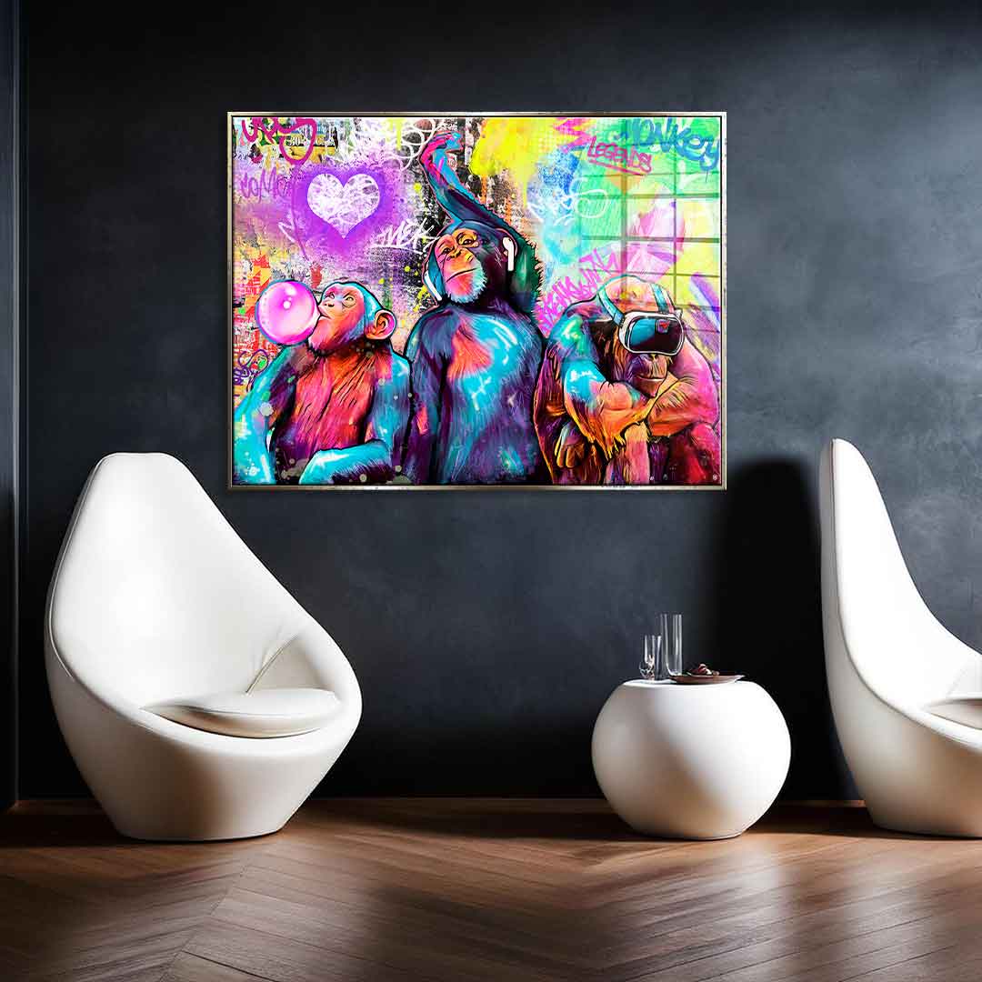 Tree Monkey - Acrylglas