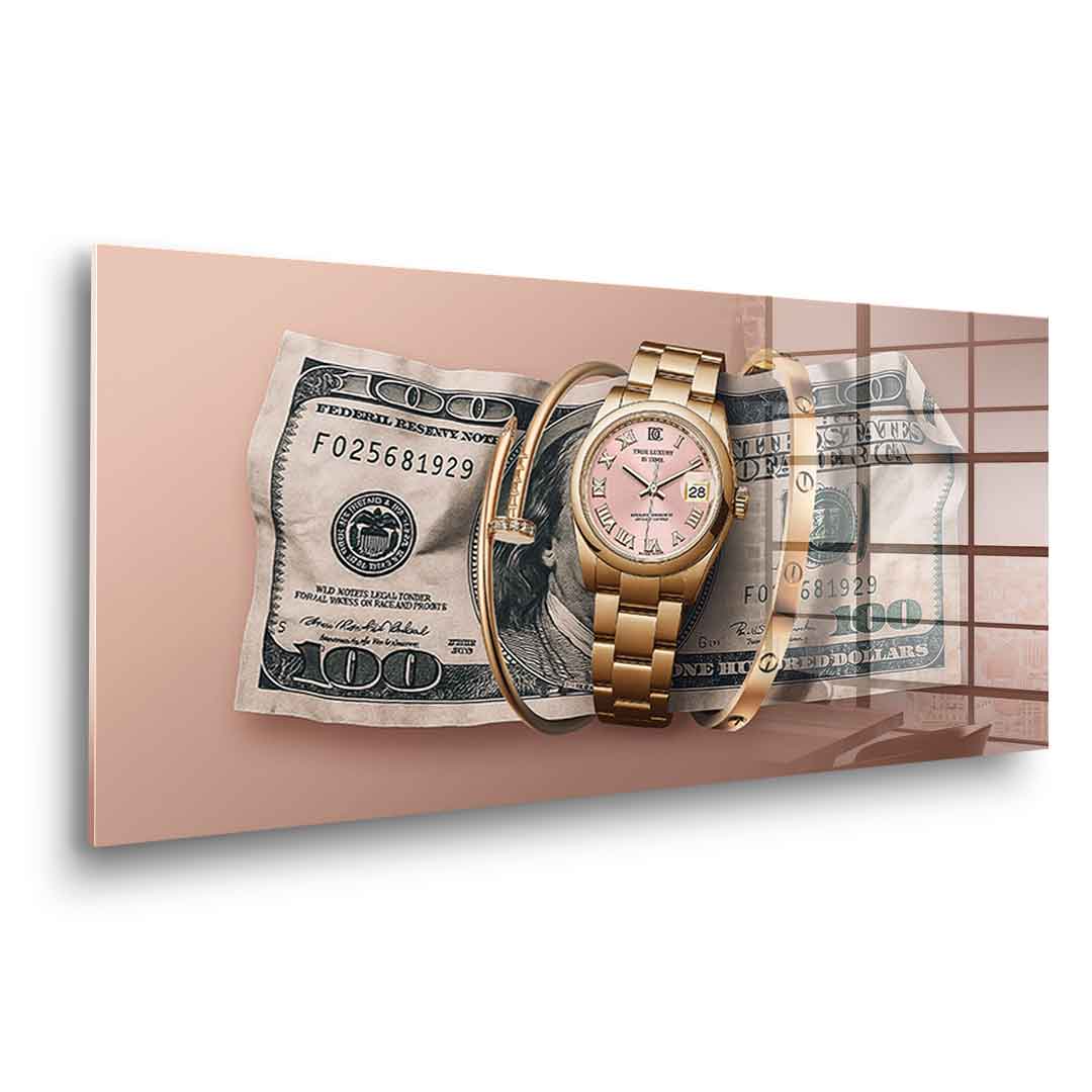 True Luxury is Time - Acrylglas