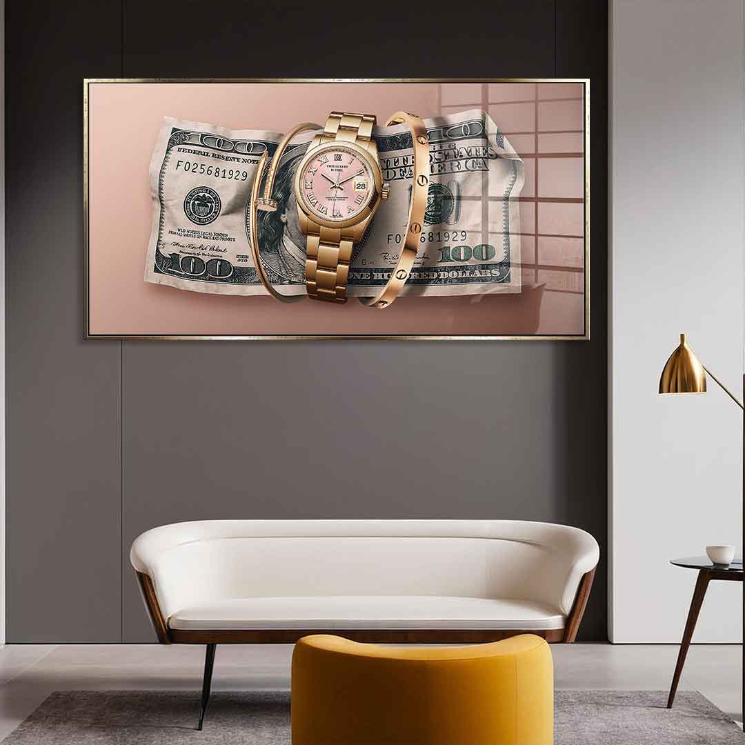 True Luxury is Time - Acrylglas