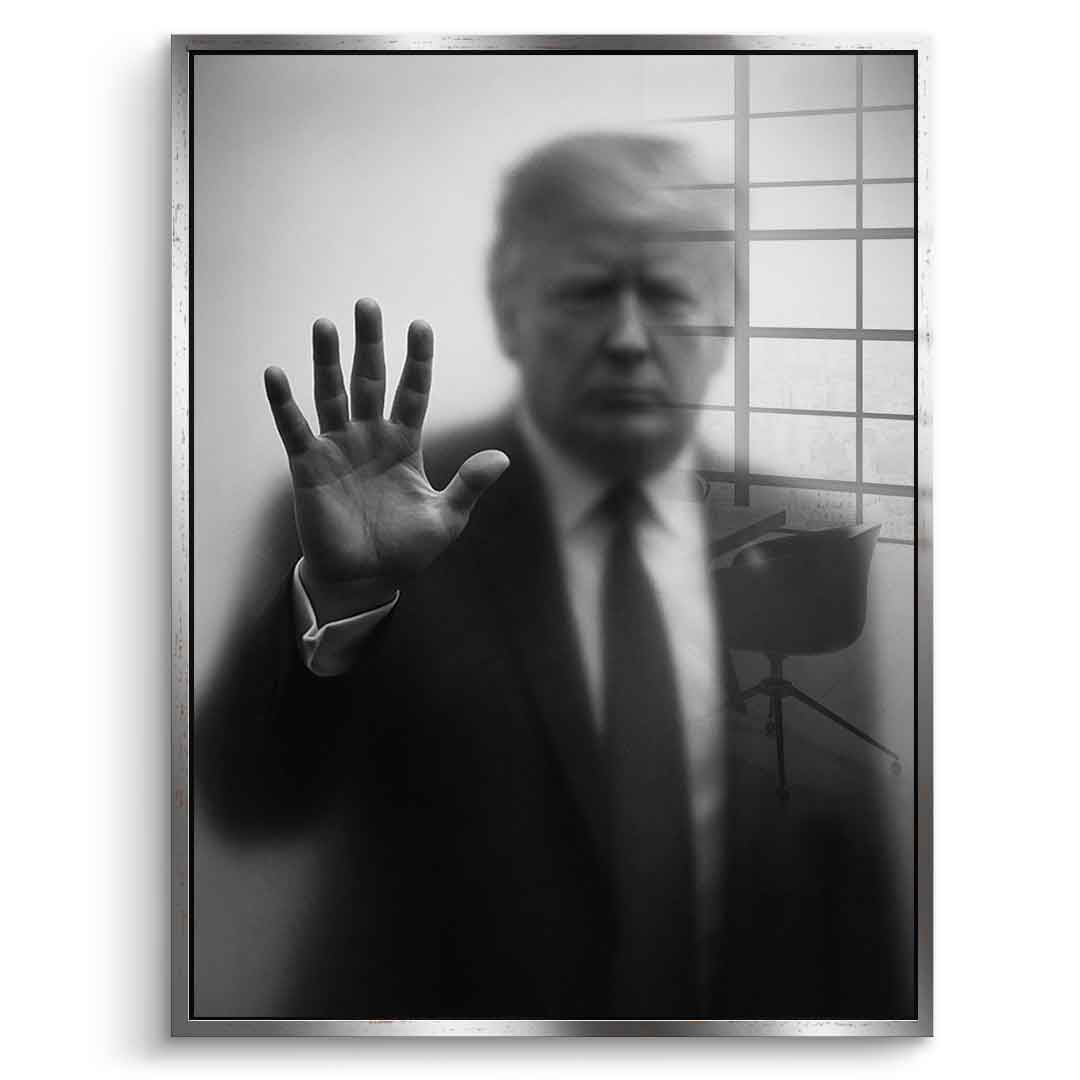 Trump's Silhouette - Acrylglas