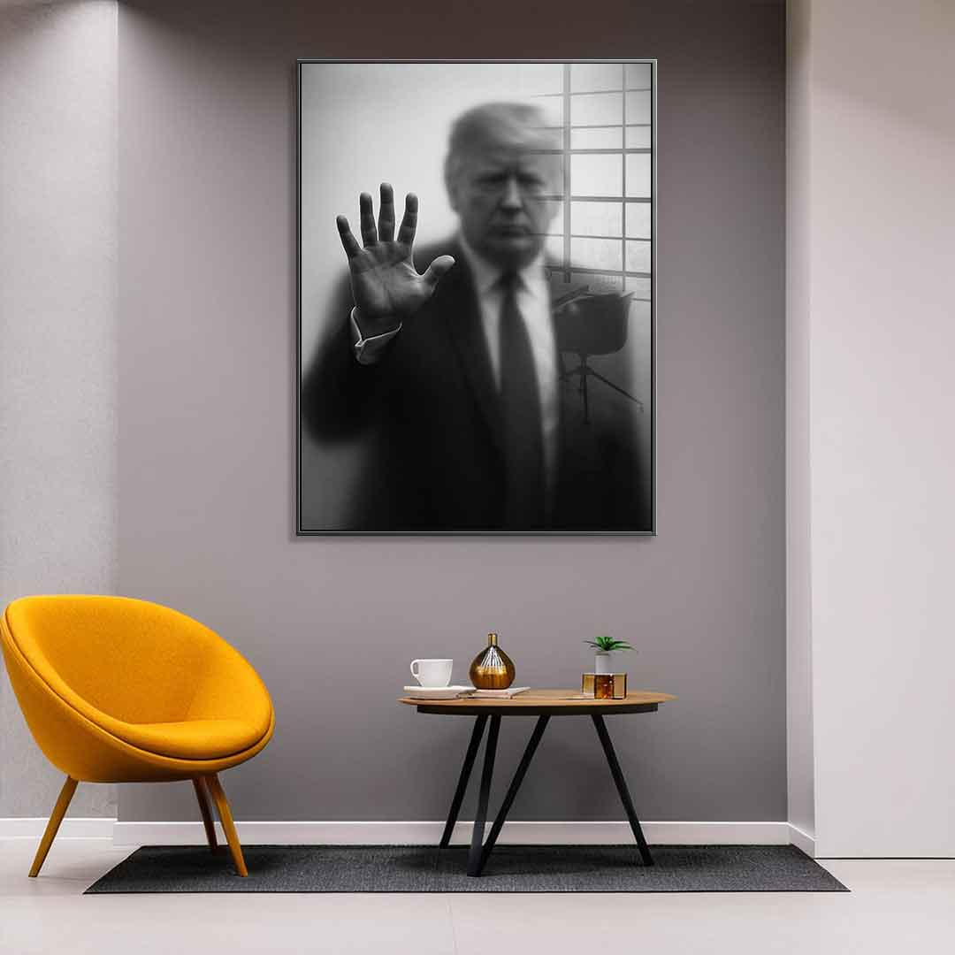 Trump's Silhouette - Acrylglas