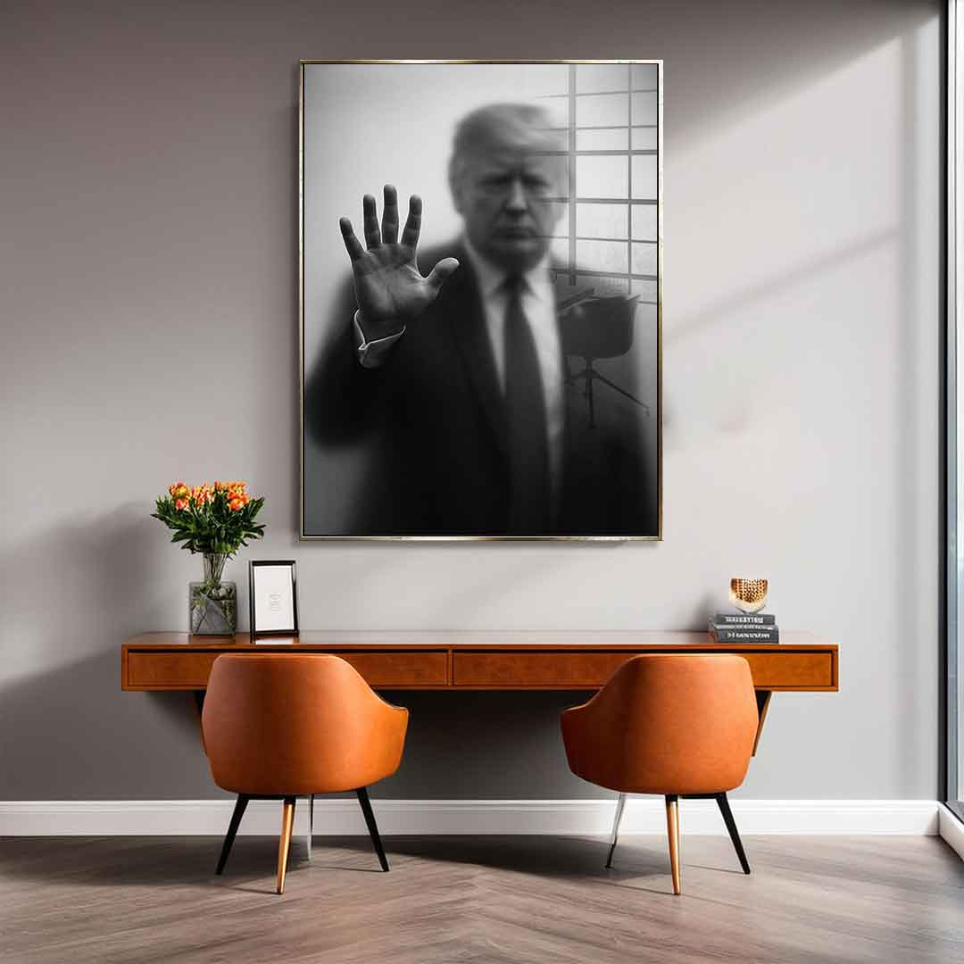 Trump's Silhouette - Acrylglas