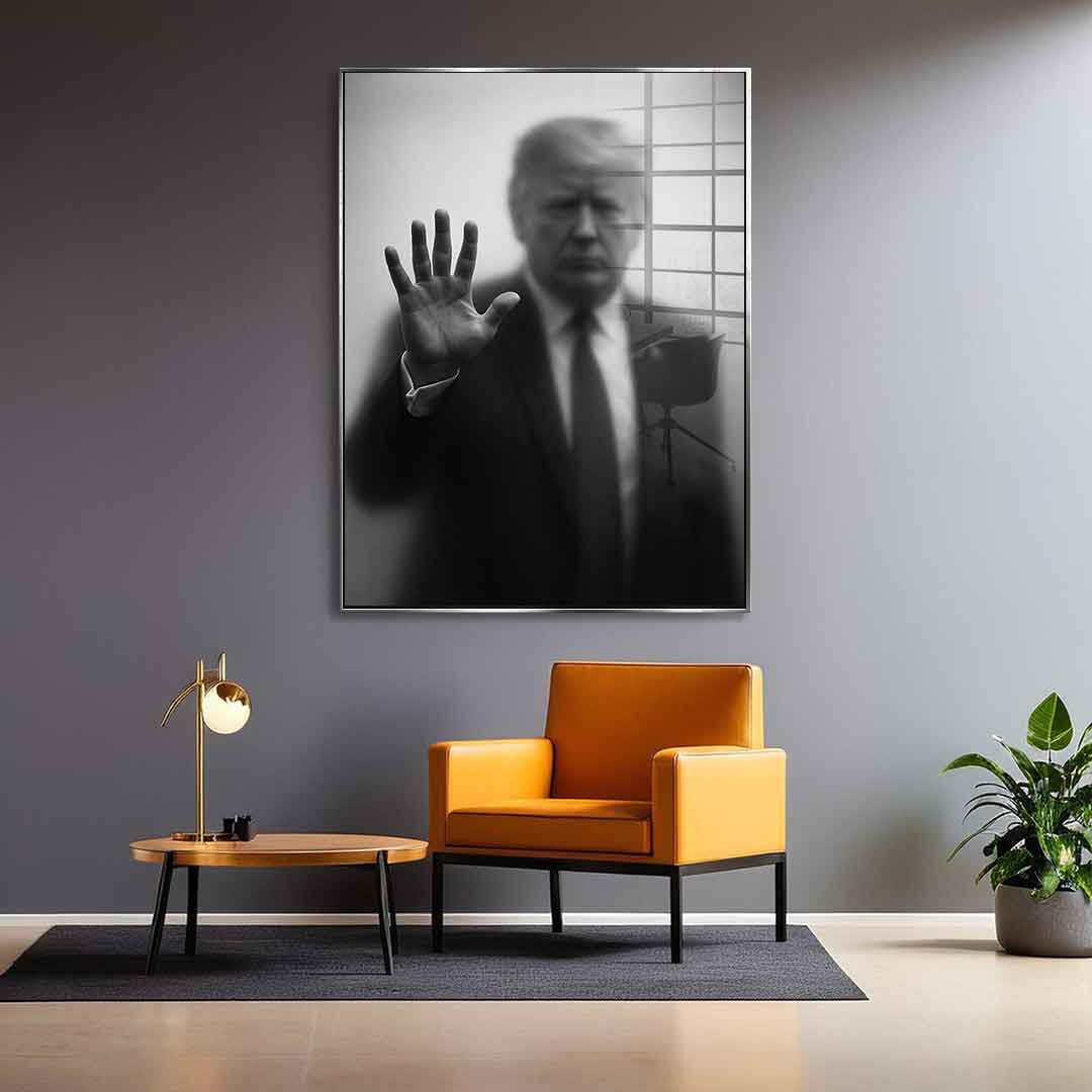 Trump's Silhouette - Acrylglas