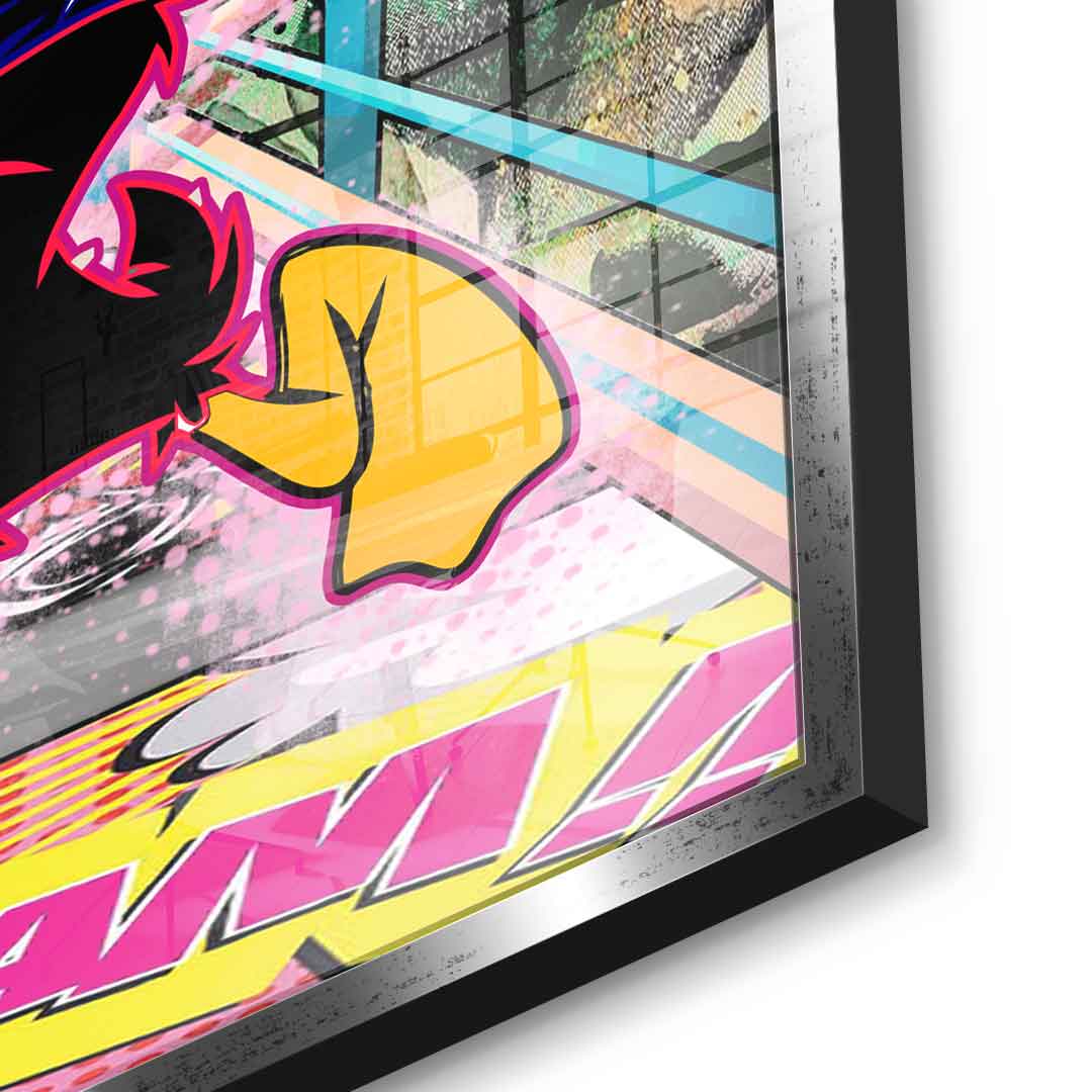 Tweety Fight - Acrylic Glass
