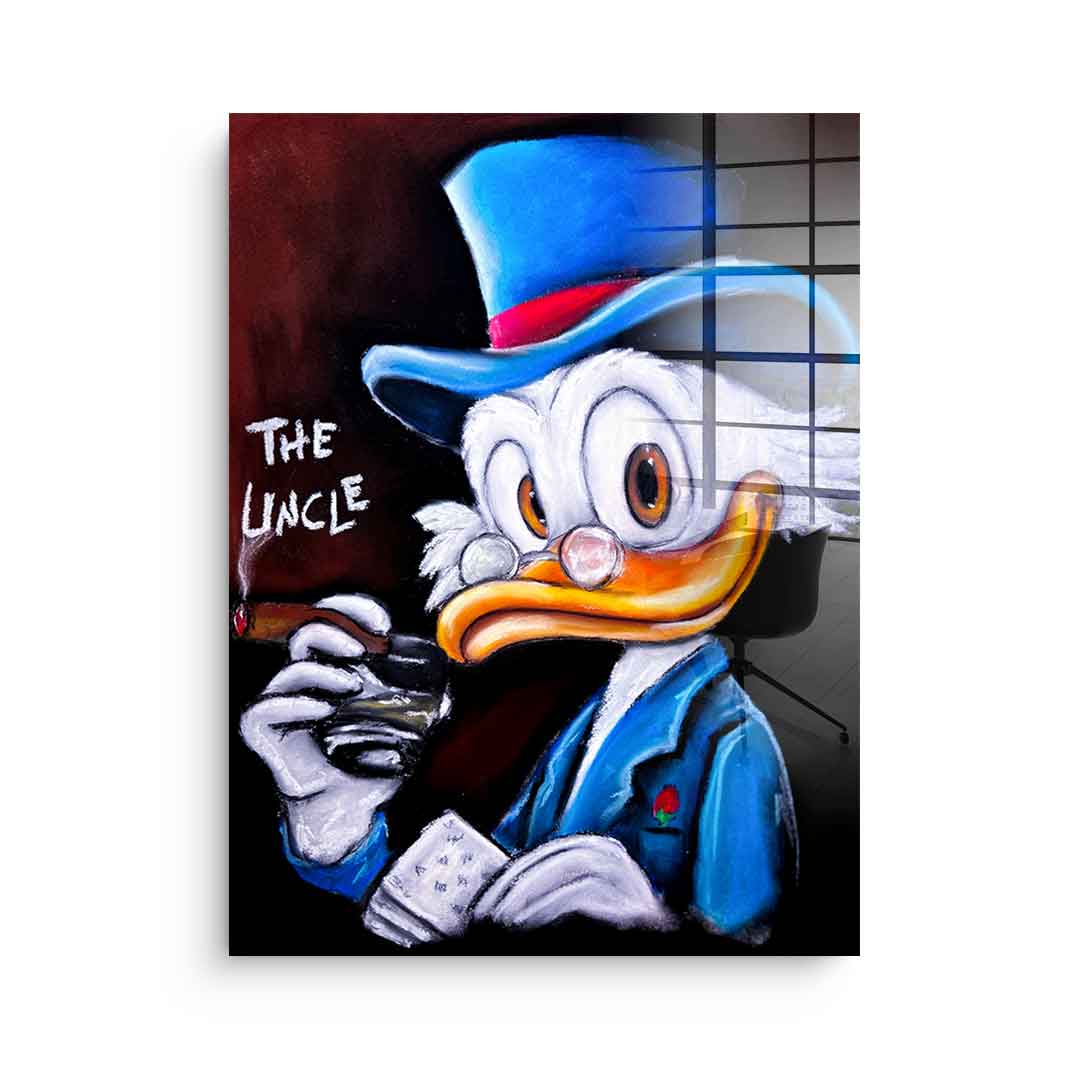 Uncle Scrooge - acrylic glass
