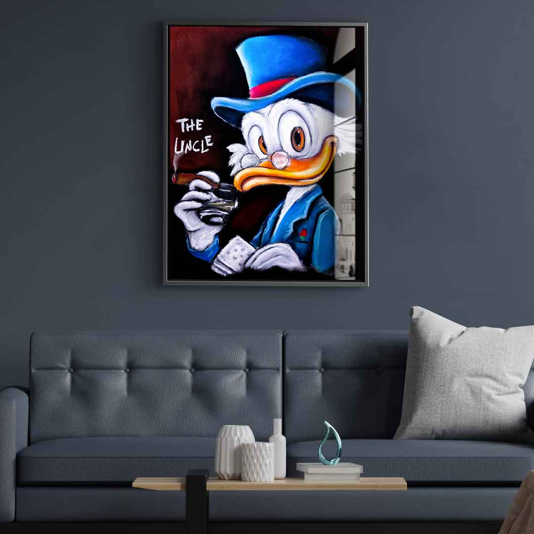 Uncle Scrooge - acrylic glass
