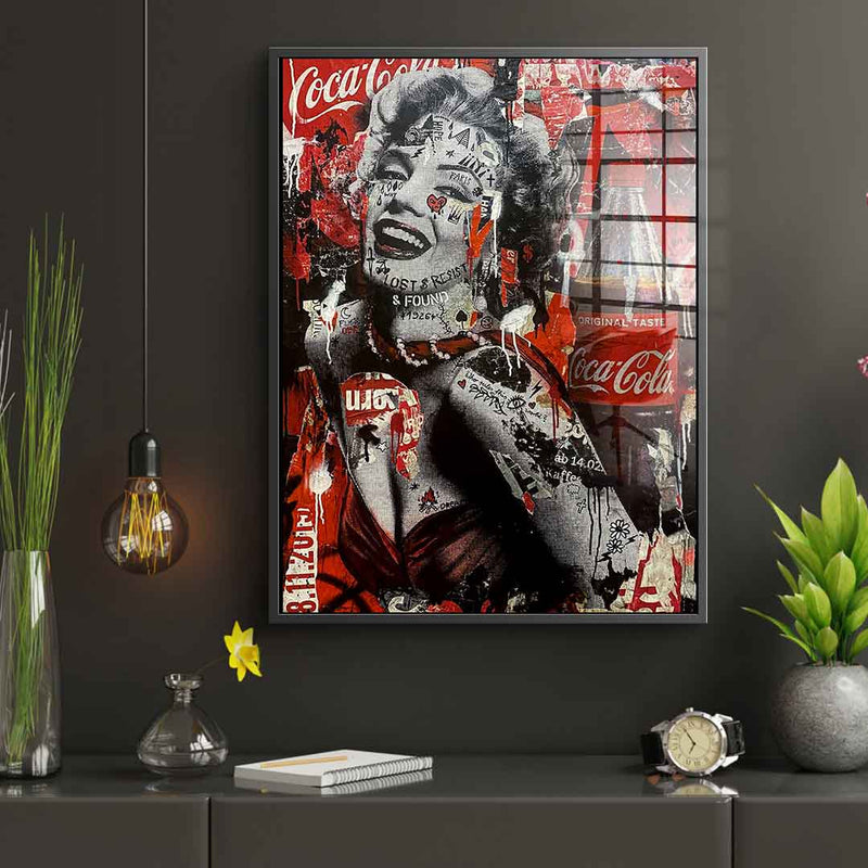 Red Overdose - Acrylic glass