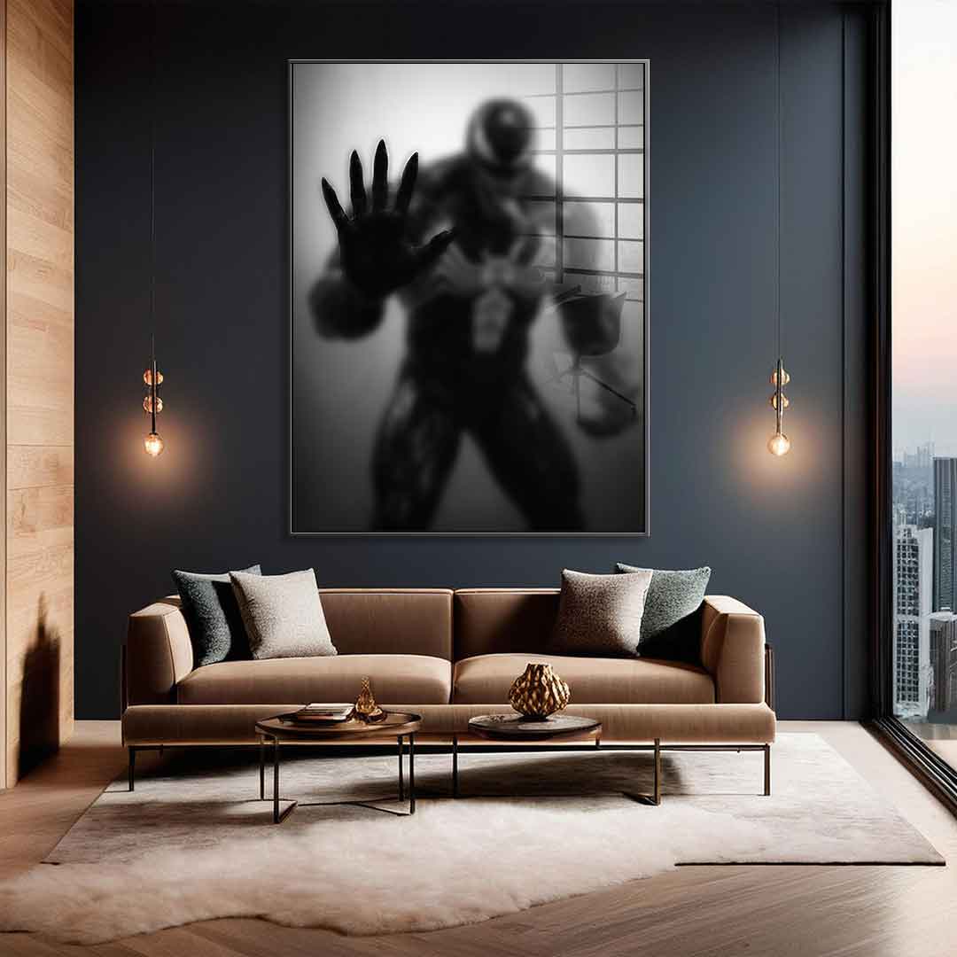 Venom's Silhouette - Acrylglas