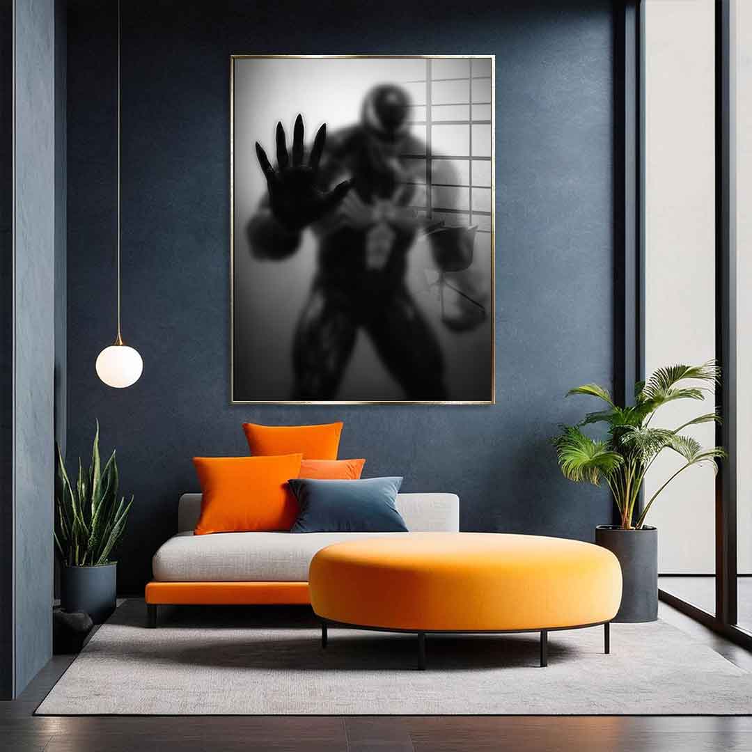 Venom's Silhouette - Acrylglas