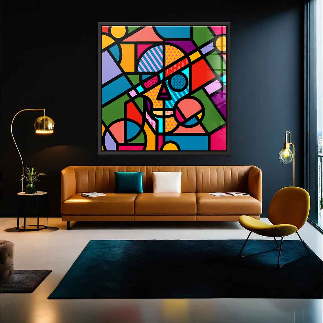 Vit Skull - Acrylic glass