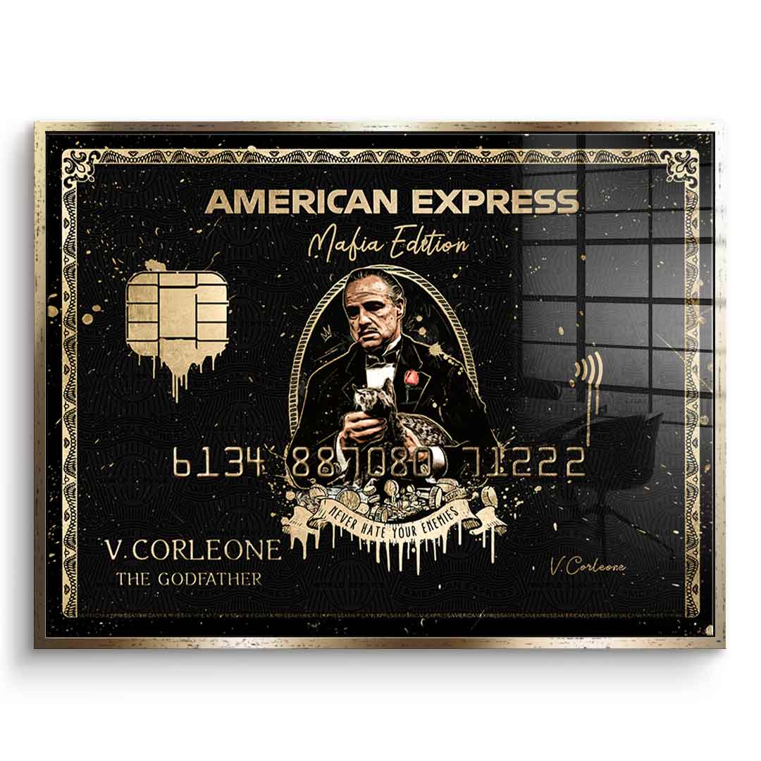 Royal American Express - Vito Corleone - Acrylic glass