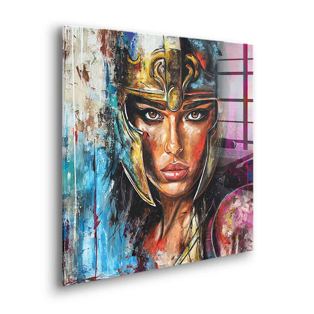 Warrior Inside - Acrylglas