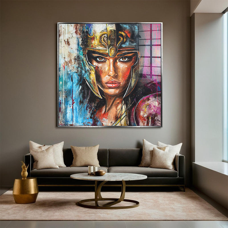 Warrior Inside - Acrylglas