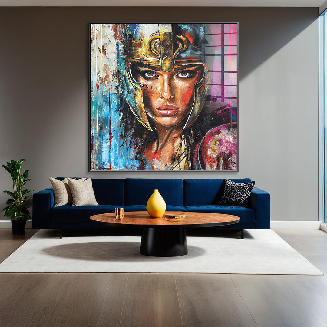 Warrior Inside - Acrylglas