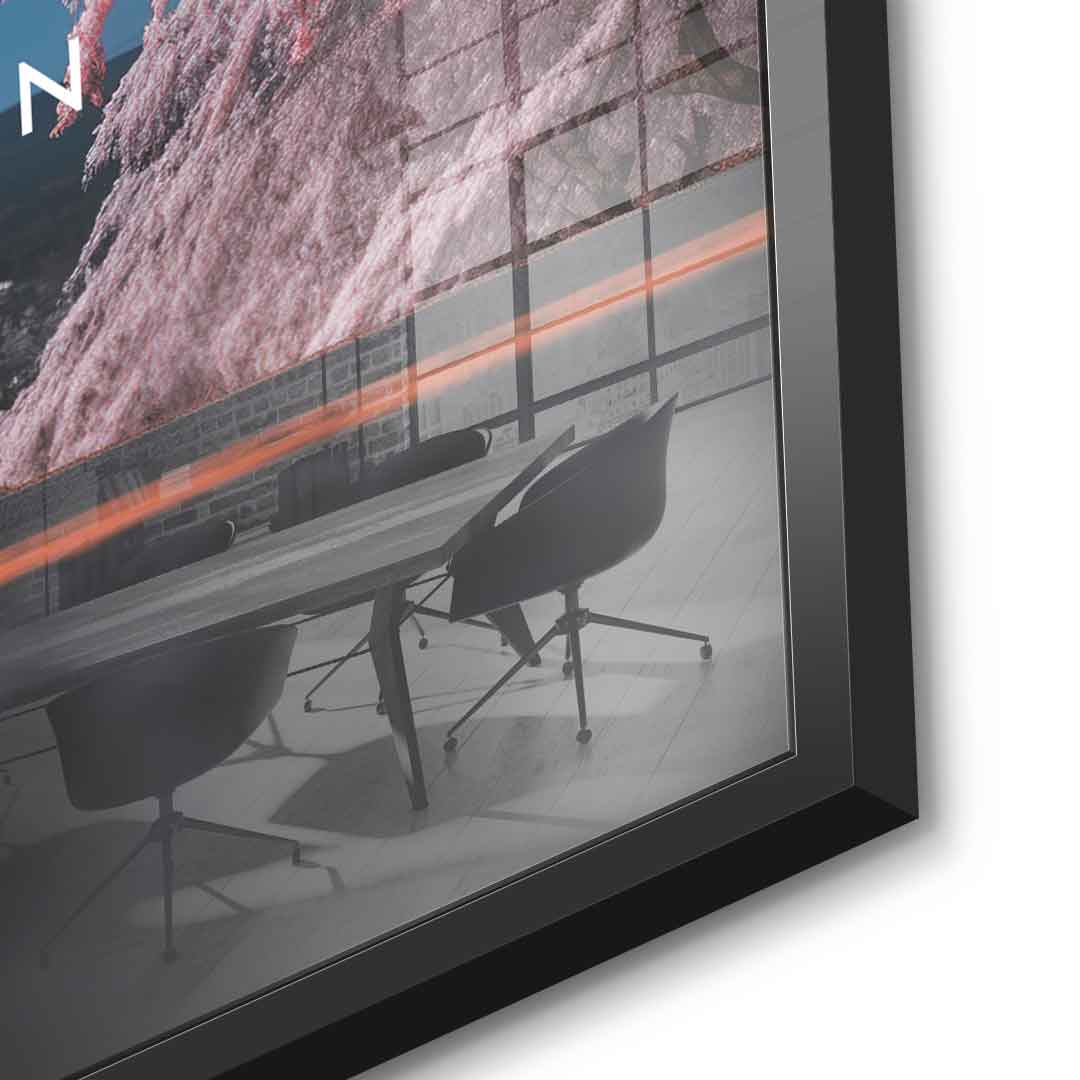 Weakness Dies in Motion - Acrylglas