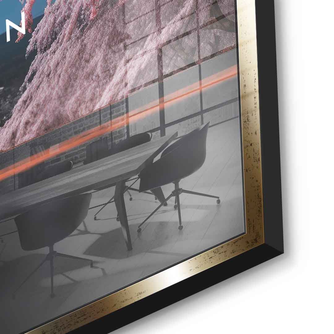 Weakness Dies in Motion - Acrylglas