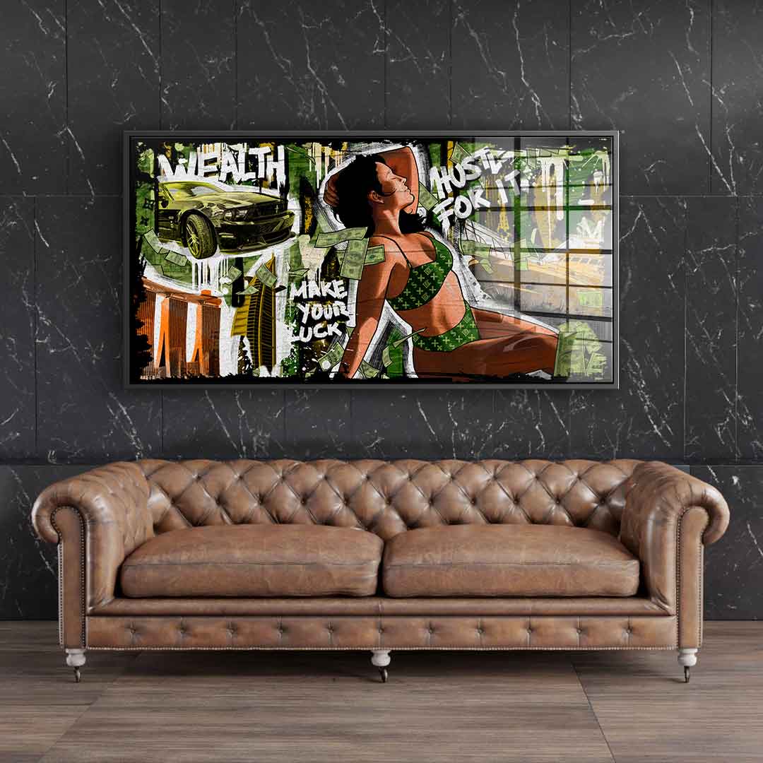 Happiness - Acrylglas