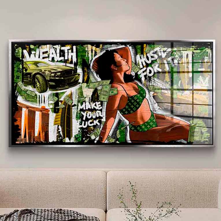 Happiness - Acrylglas