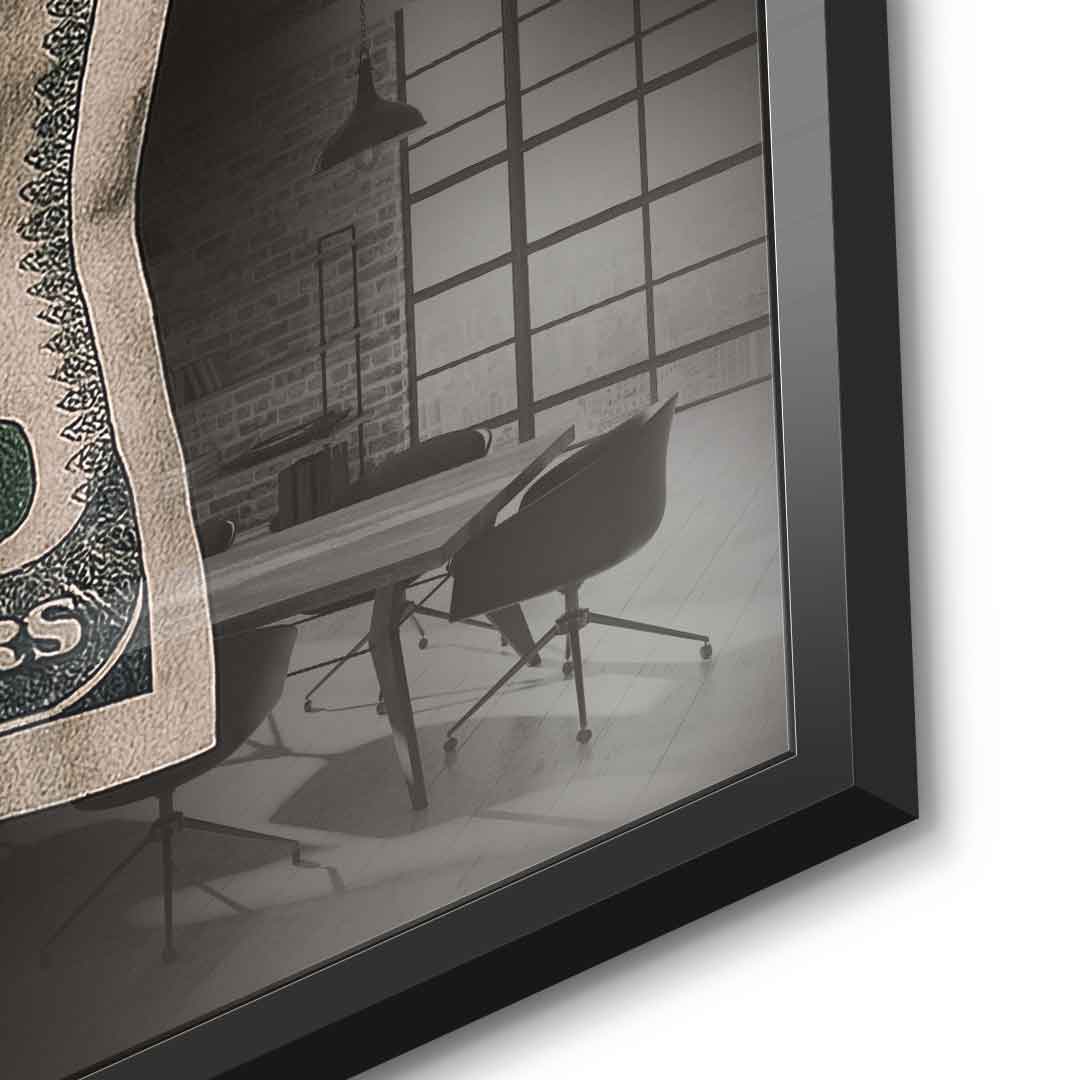 Wealth is Timing - Acrylglas