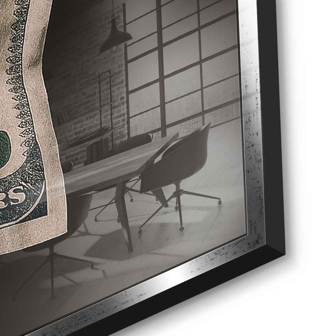 Wealth is Timing - Acrylglas