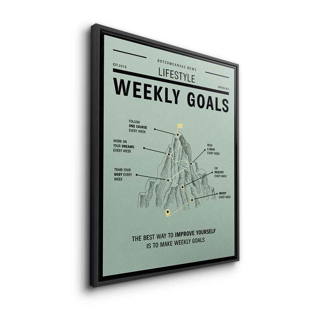 Weekly Goals