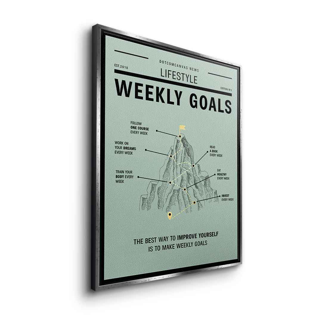 Weekly Goals