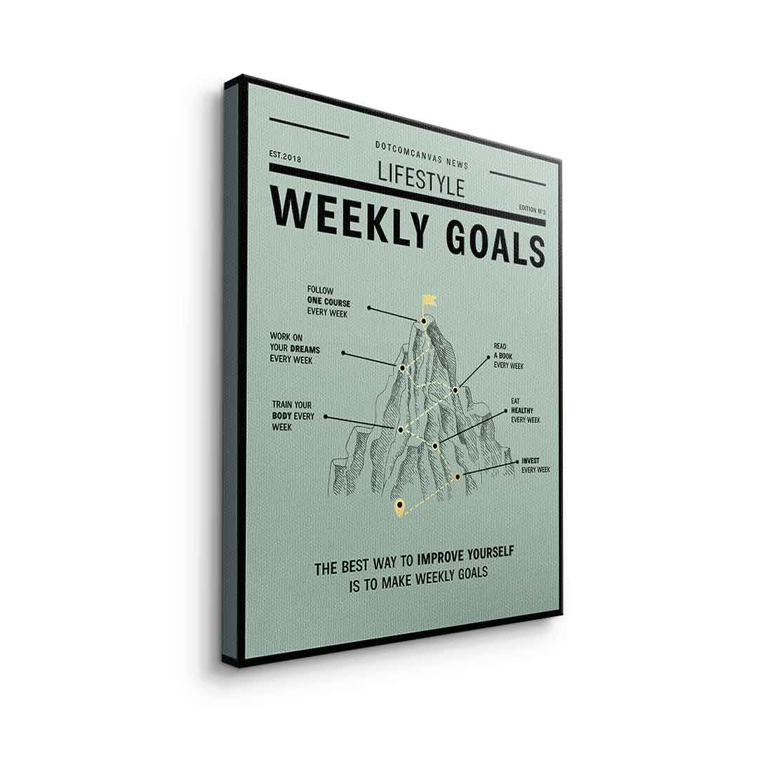 Weekly Goals