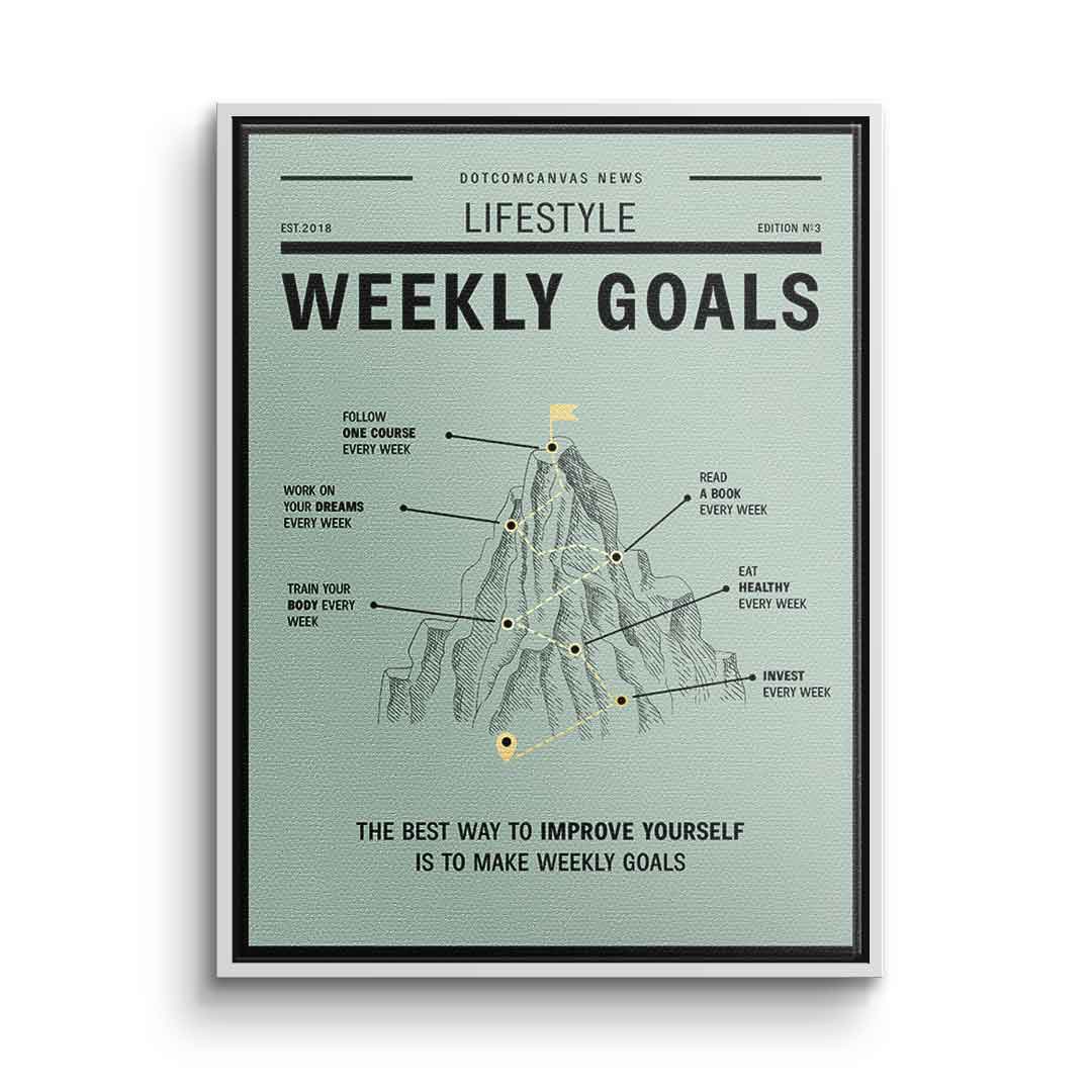 Weekly Goals