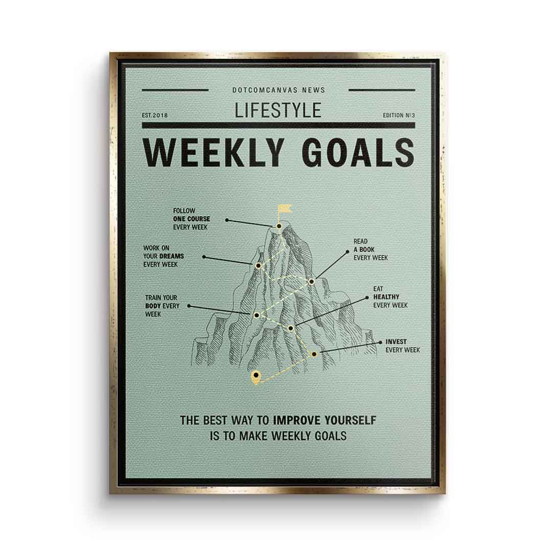 Weekly Goals
